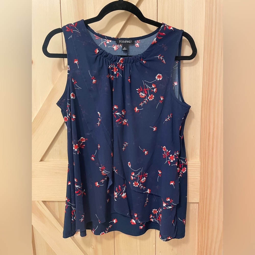 Roz & Ali blouse, size M